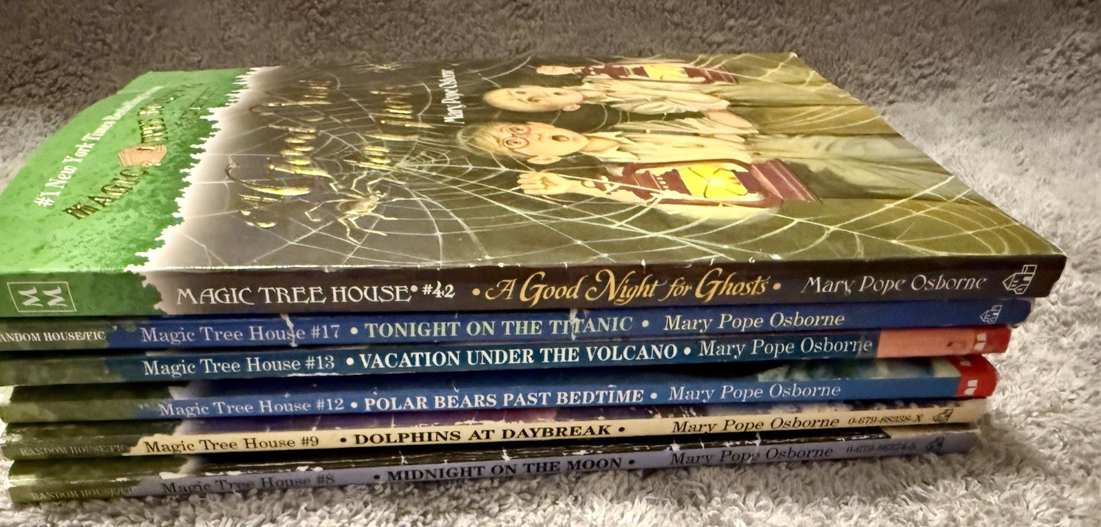 Magic Tree House Lot of 6 Mary Pope Osborne Paperback Books Kids Chapter Books