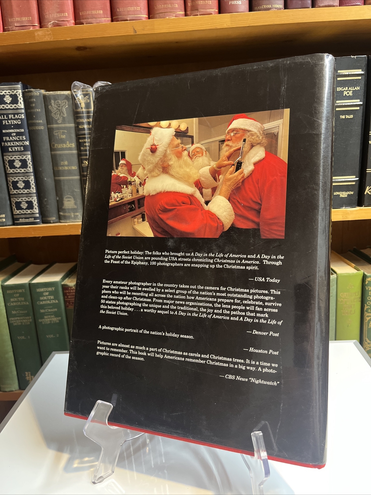 Christmas in America Lg photo coffee table book 14.5″ x 10.5″ x 1.25″ hard cover