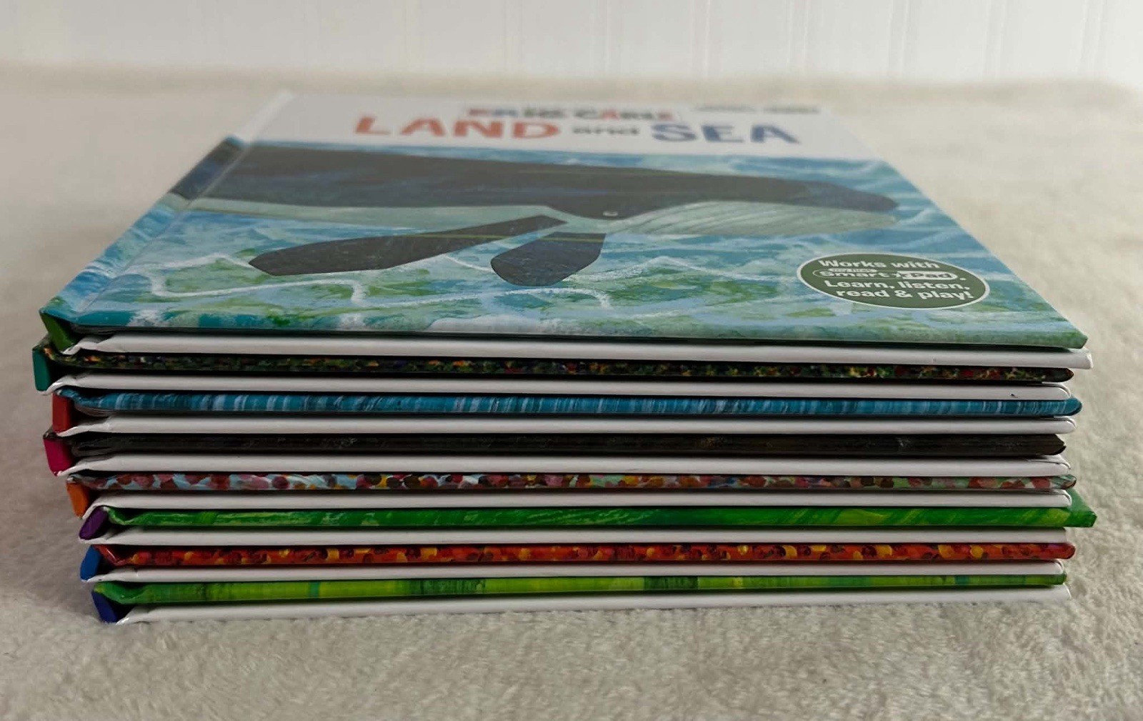 Lot Of 8 Eric Carle Hardback Children’s Books: Works With My First Smart Pad