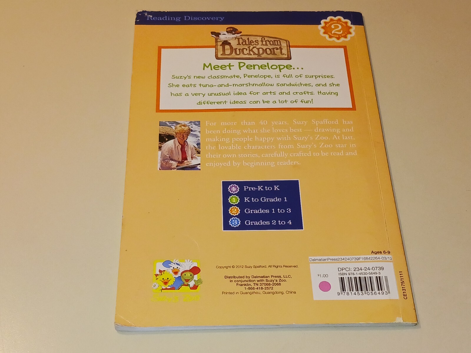 Tales from Duckport BACK TO SCHOOL? COOL! Reading Level 2 Book Gr 1-3 Ages 6-9