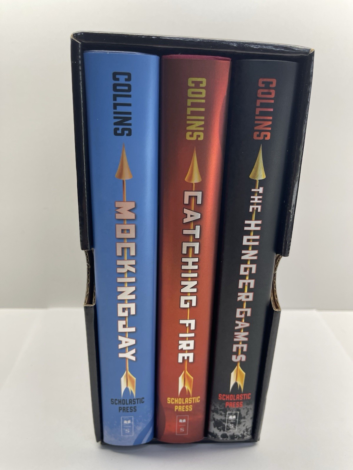 The Hunger Games Trilogy Boxed Set Set by Suzanne Collins (Hardcover)