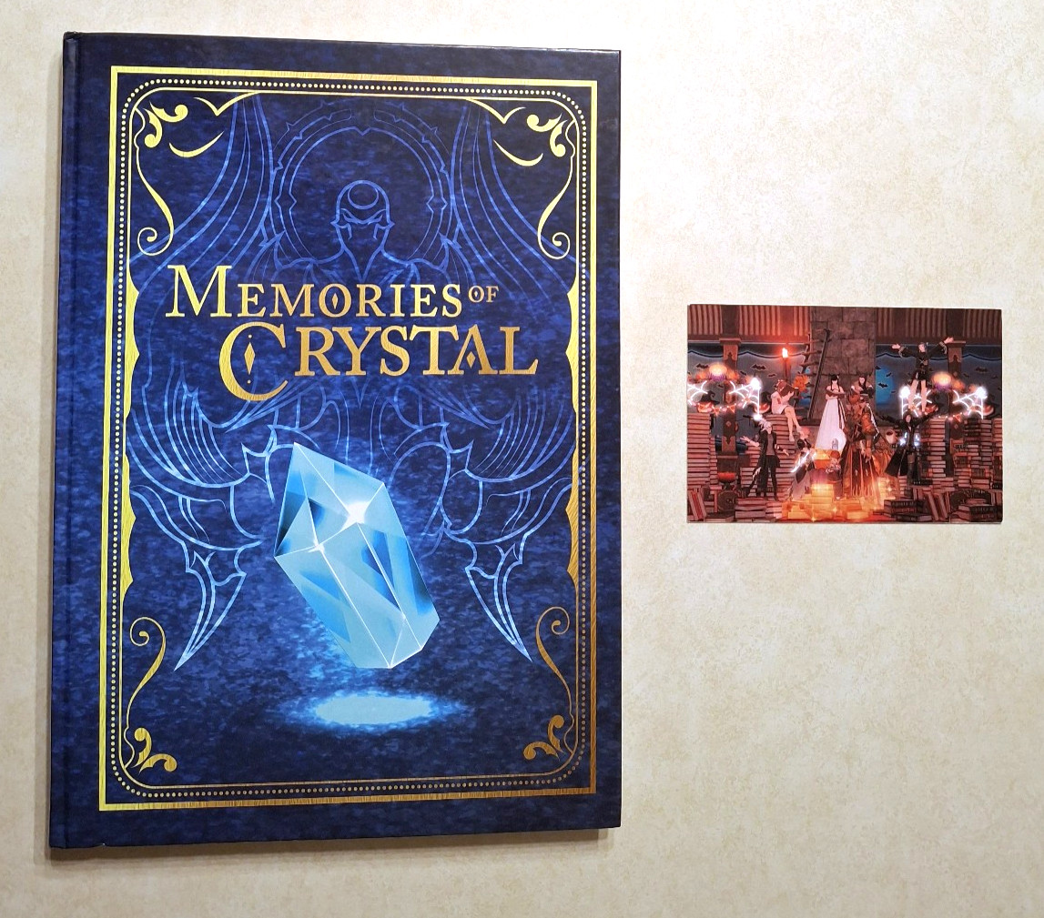Final Fantasy XIV 14 FF14 Memories of Crystal Fan Art Book Hardcover Square Enix