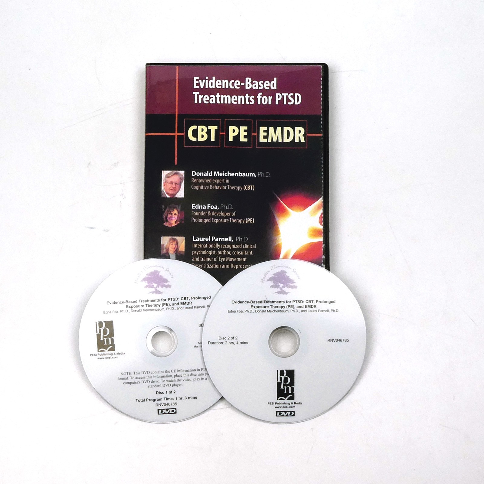 EVIDENCE BASED TREATMENTS FOR PTSD: CBT, PE & EMDR Learn Trauma Therapy DVD
