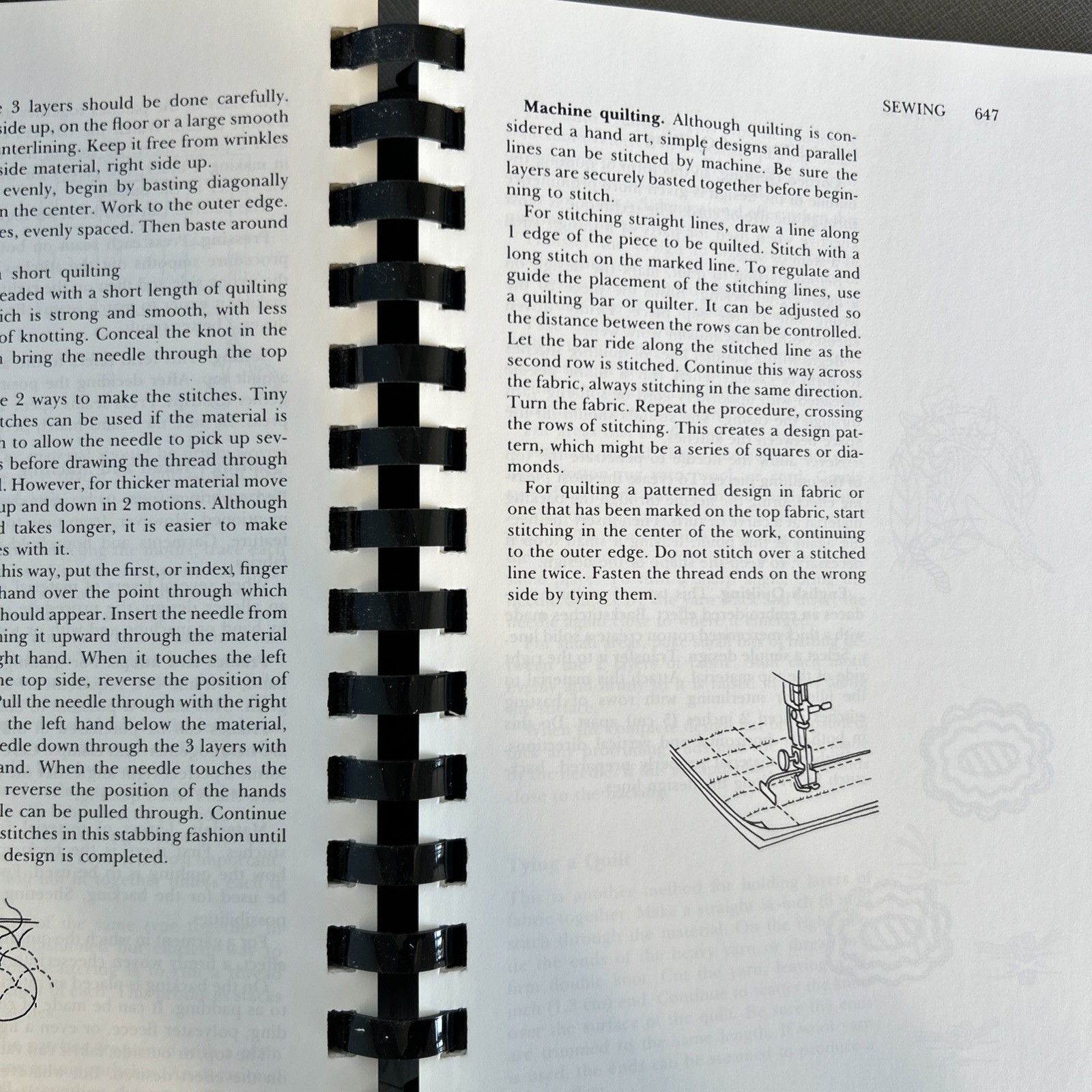 THE COMPLETE ENCYCLOPEDIA OF STITCHERY by Mildred Graves Ryan 1979 Spiral Cover