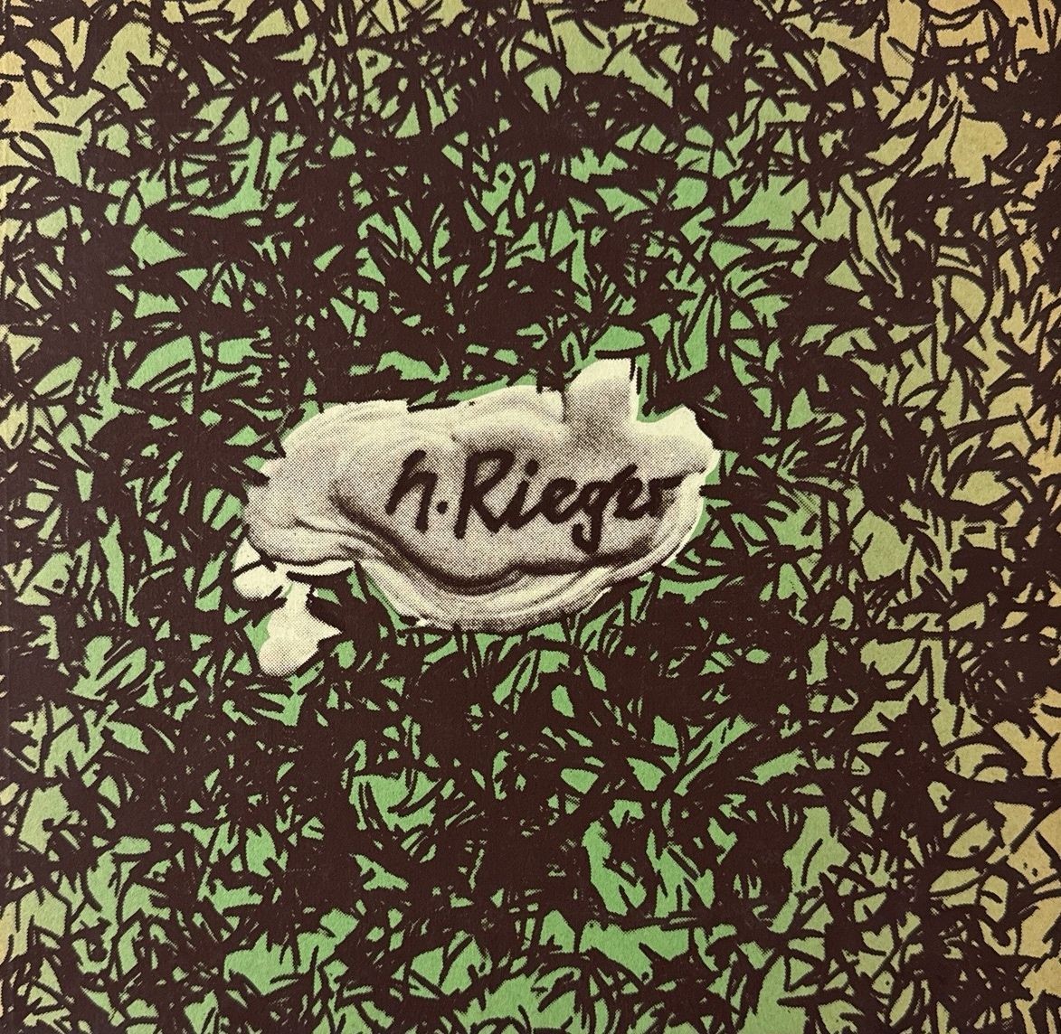 Helmut Rieger: Wachsbilder 1972-73. Rieger, Helmut: