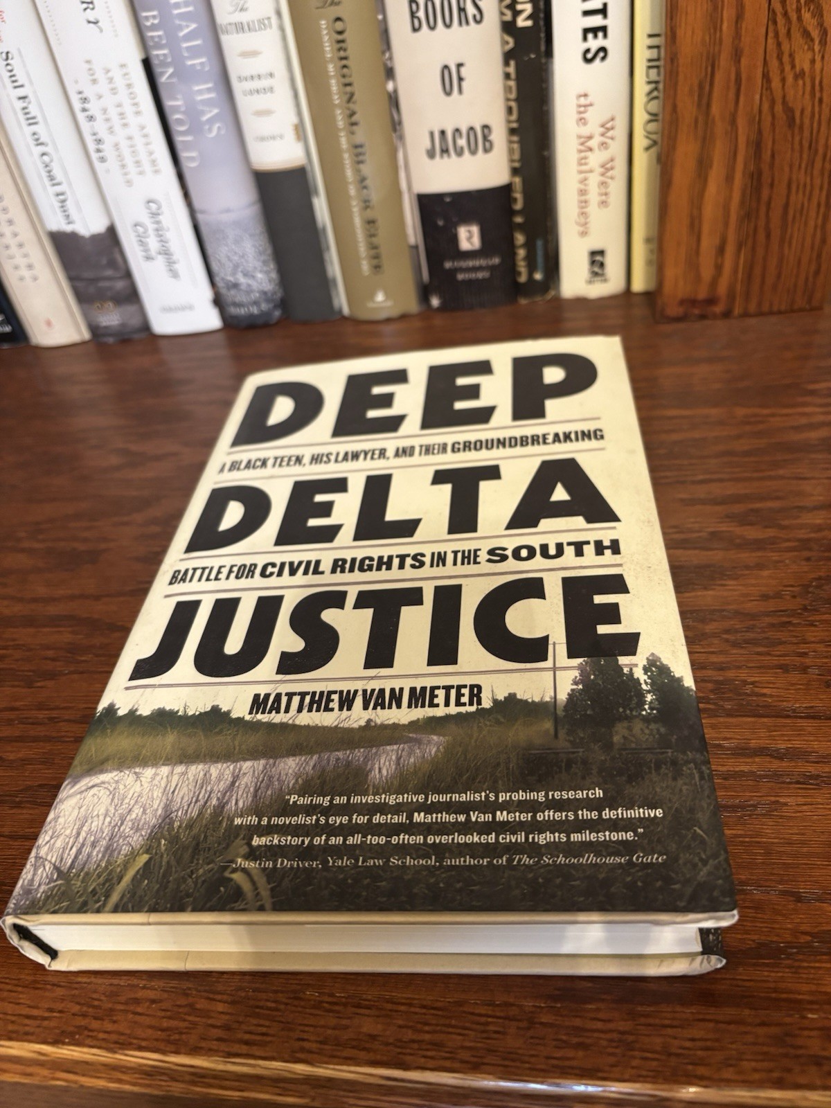 Deep Delta Justice. Matthew Van Meter. 1st HC Ptg. LB 2020. Very Good Plus