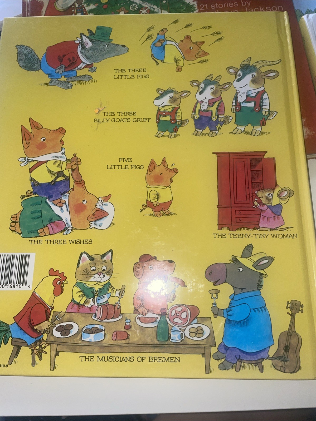 Vintage Richard Scarry Childrens Book Lot 5 Golden Books Animal Nursery Tales