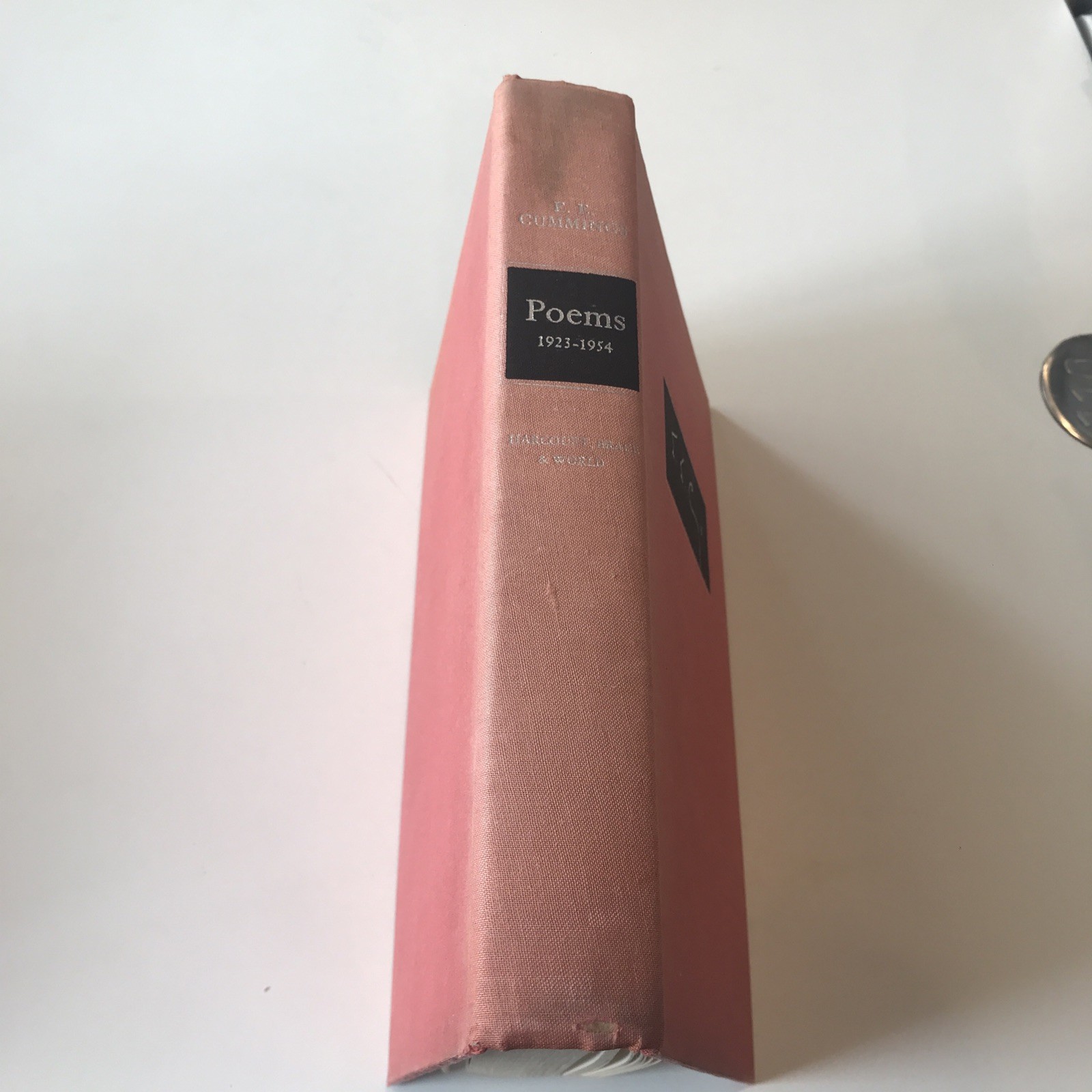 Poems 1923-1954 by E.E. Cumming, Harcourt Brace & Co, Hardcover 1954, B149