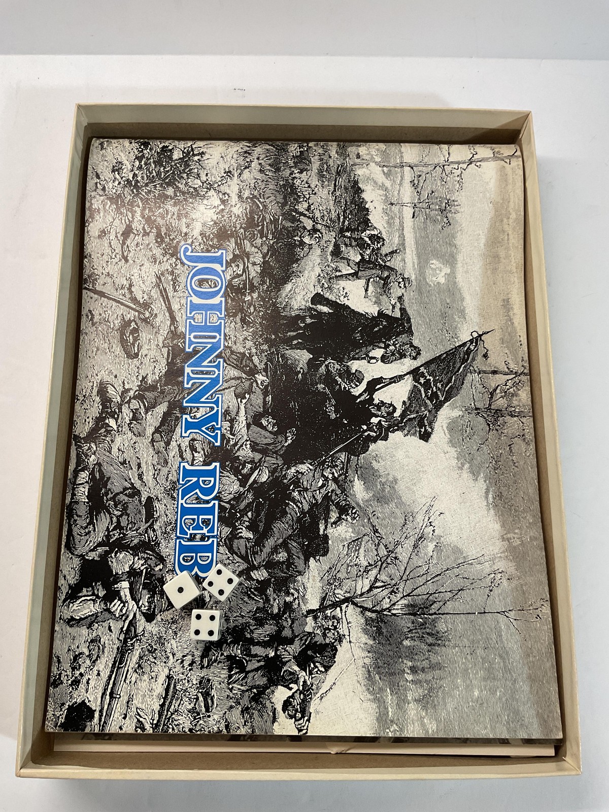 Vintage Johnny Reb Civil War Miniatures Wargame Rules Box 1983 Adventure Games