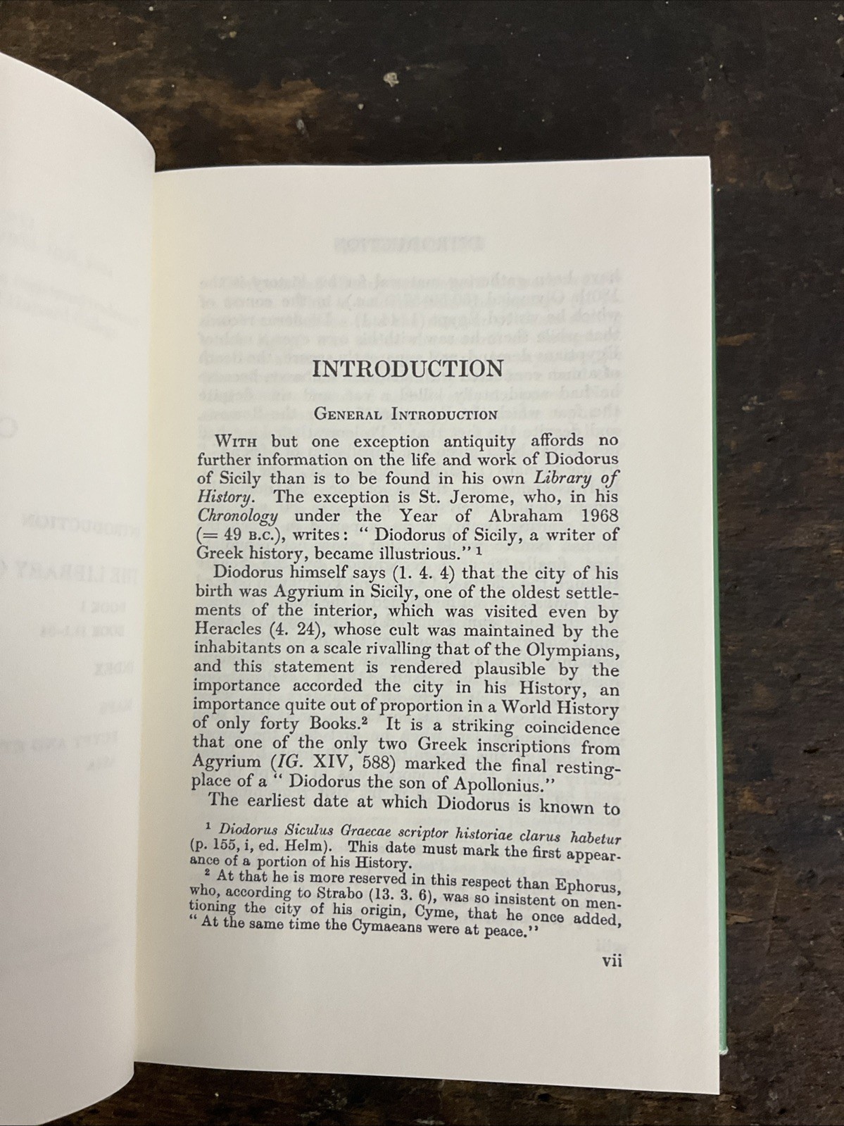 Library of History, Volume I : Books 1-2. 34 by Diodorus Diodorus Siculus (1933)