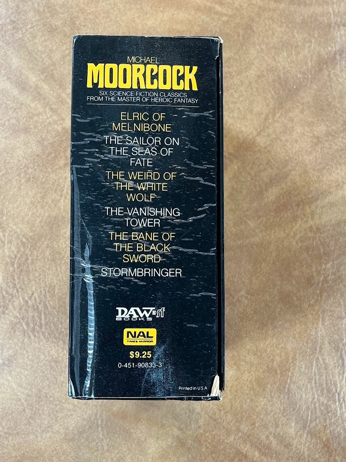 Elric Saga Michael Moorcock DAW Complete Vintage Paperback Fantasy Boxed Set