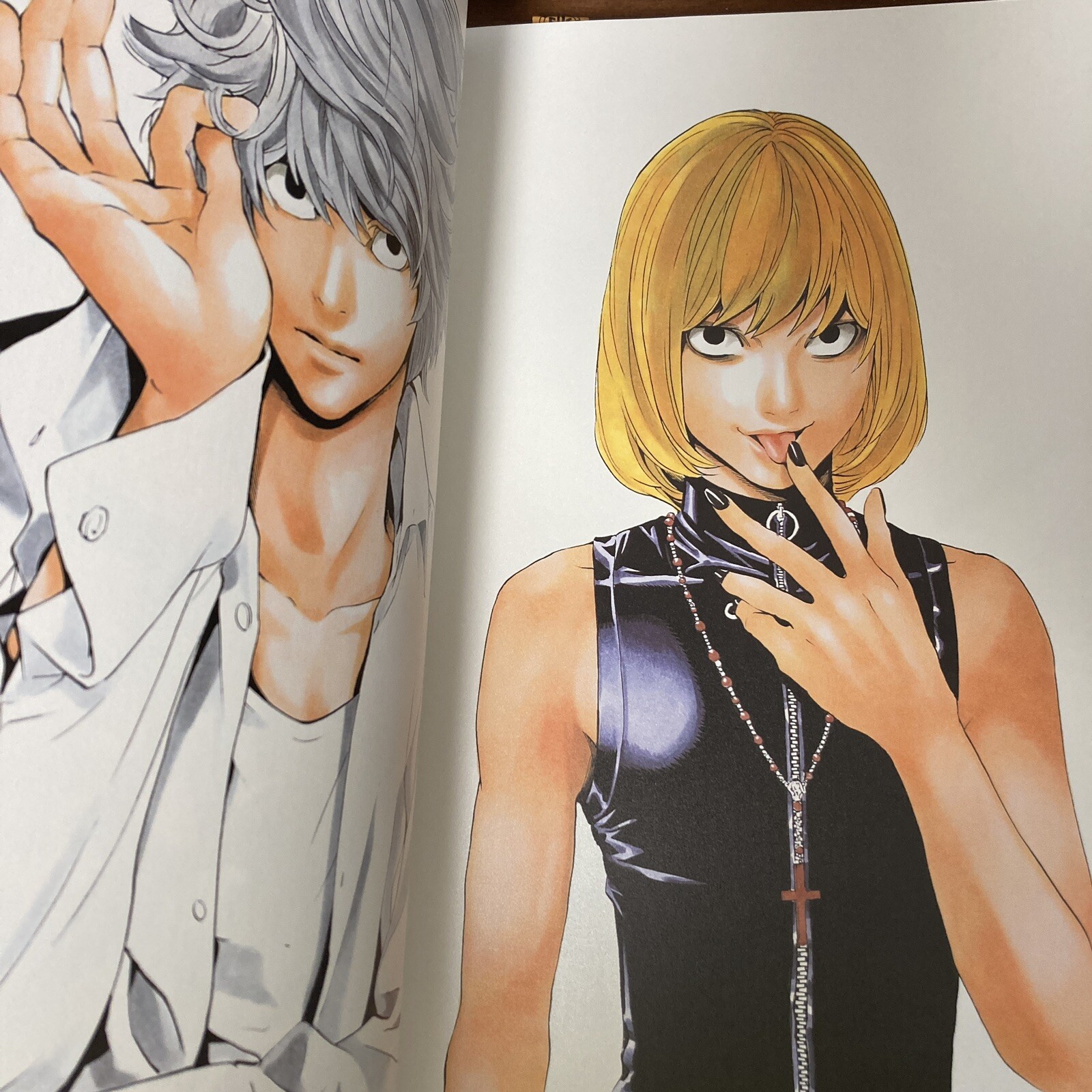Takeshi Obata Art Book blanc et noir DEATH NOTE Hikaru no Go Illustration