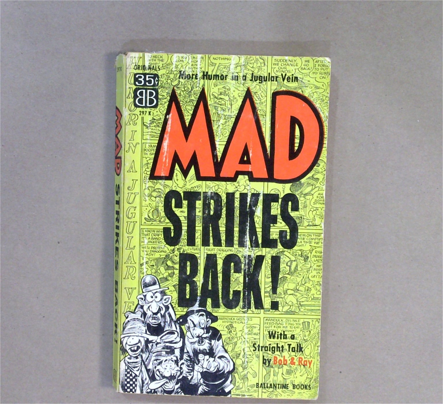 MAD STRIKES BACK! MAD Magazine 1959 Ballantine Books Humor Vintage Comic
