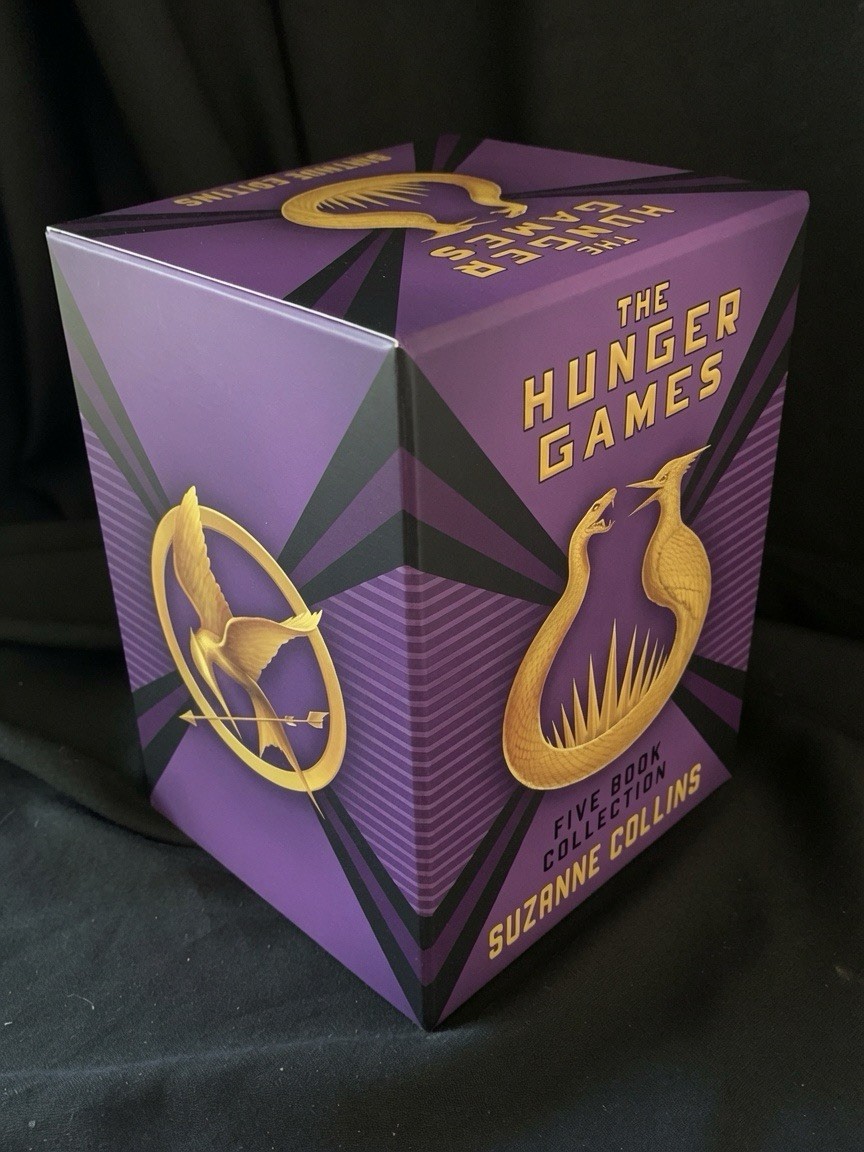 NEW CLEAN! Hunger Games 5-Book Hardcover Box Set Suzanne Collins FRESH! SEALED!