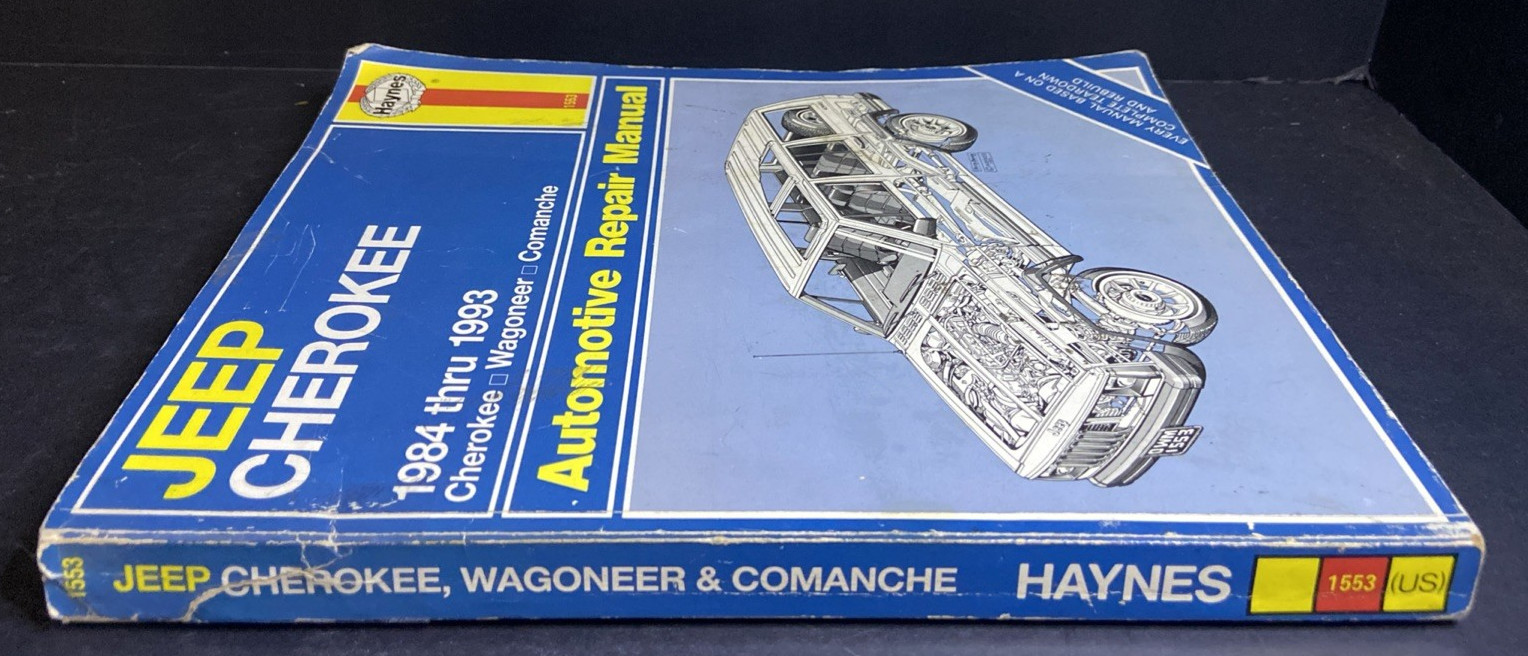 Jeep Cherokee 1984 thru 1993 Automotive Repair Manual – Wagoneer Haynes PB 1993