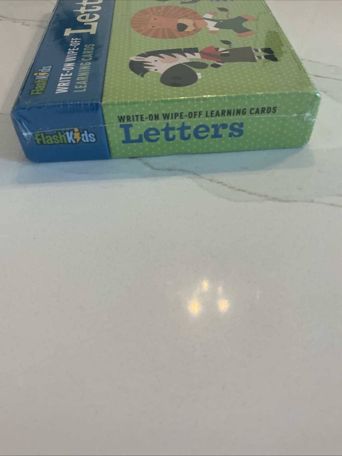 Write-On Wipe-Off Learning Cards: Letters