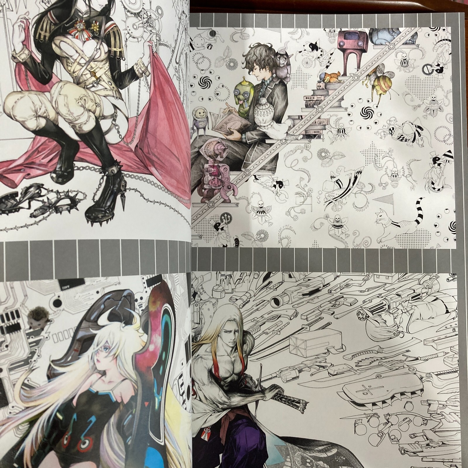 Ito Ogure Art Book & Blast Oh great! Illustration