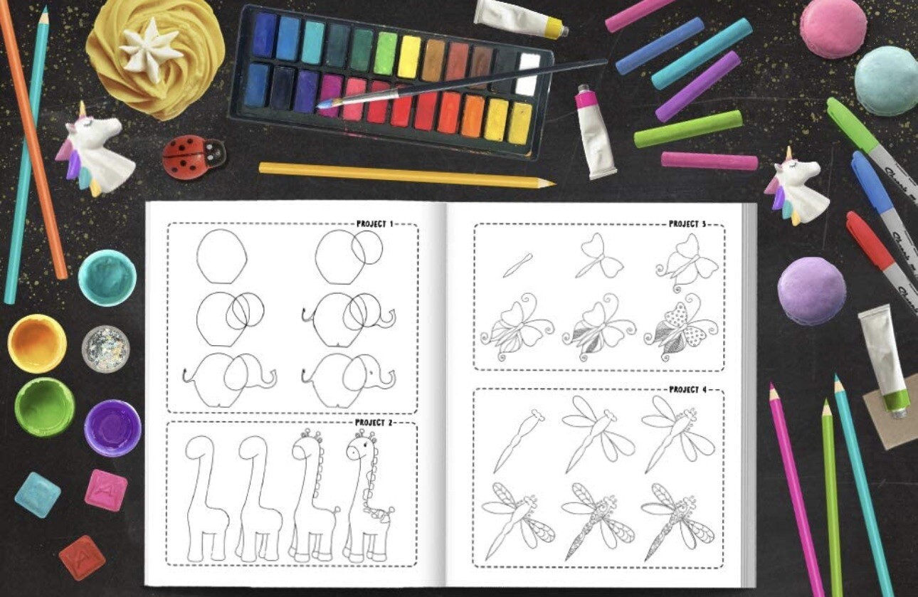 How to Draw: Beginner Drawing Made Easy: An Activity Workbook & Simple Guide