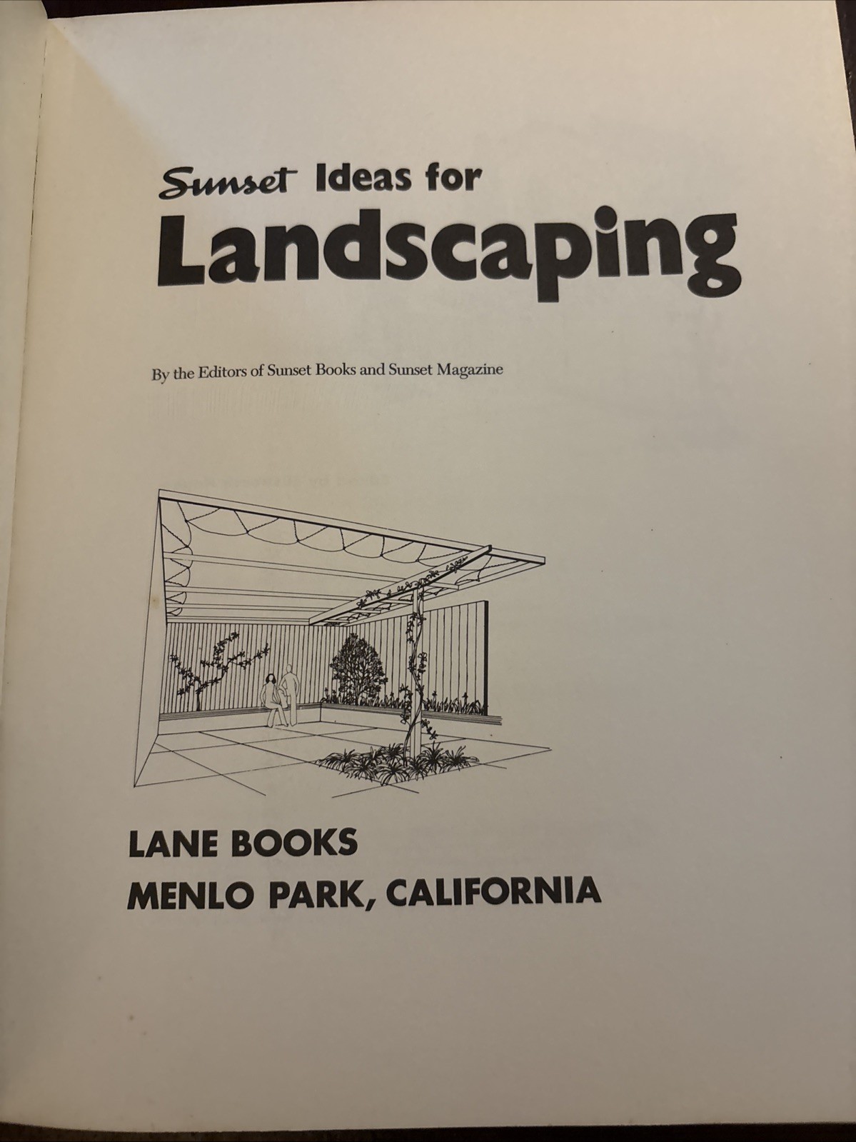Sunset Magazine Ideas For Landscaping Gardening Lawncare 1973 Vintage Guide