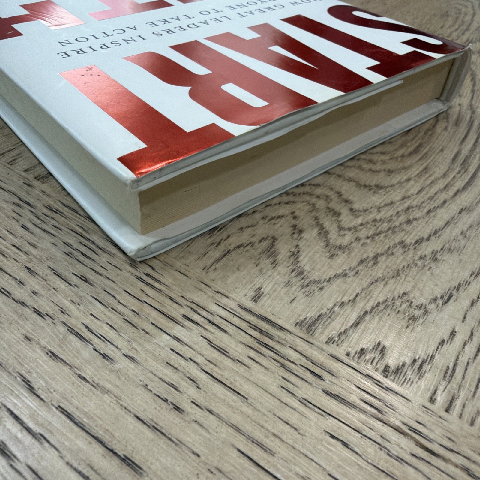 Start With Why Simon Sinek Hardcover Leadership Business Book Bestseller