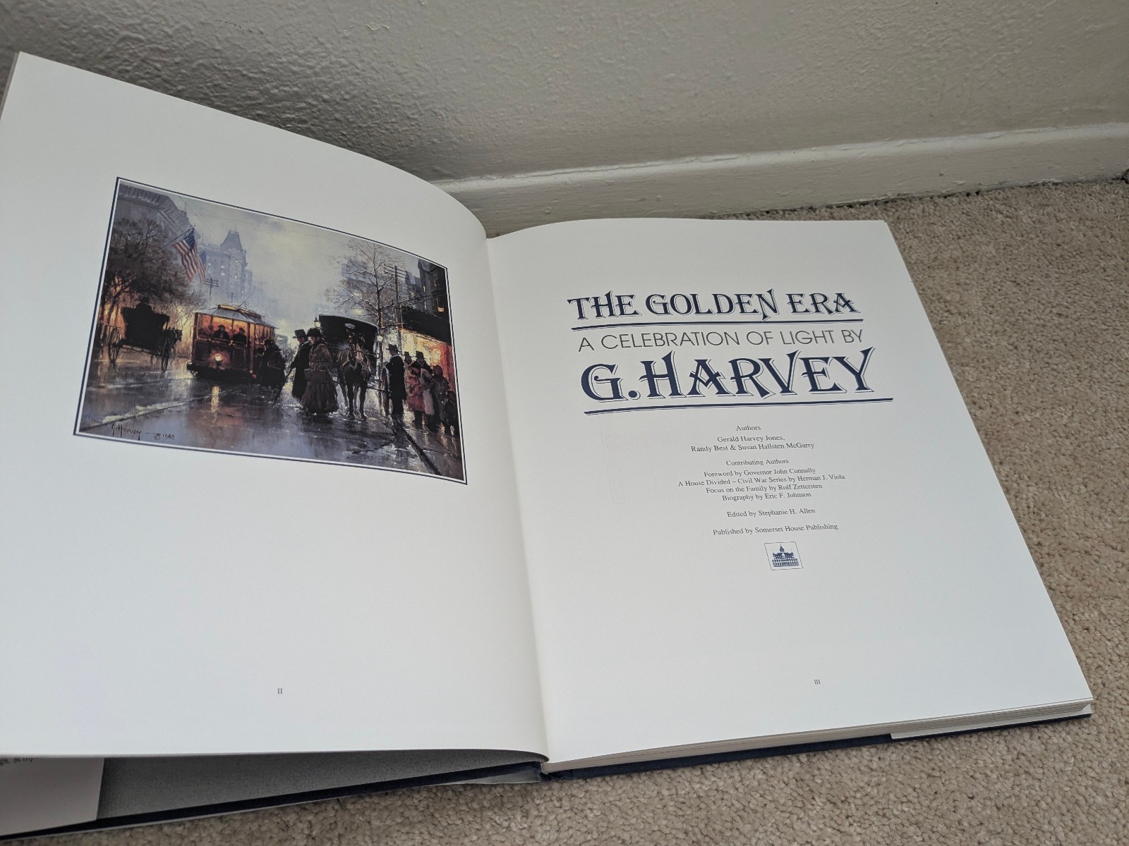 The Golden Era A Celebration of Light by G. Harvey HC DJ 1990 Art