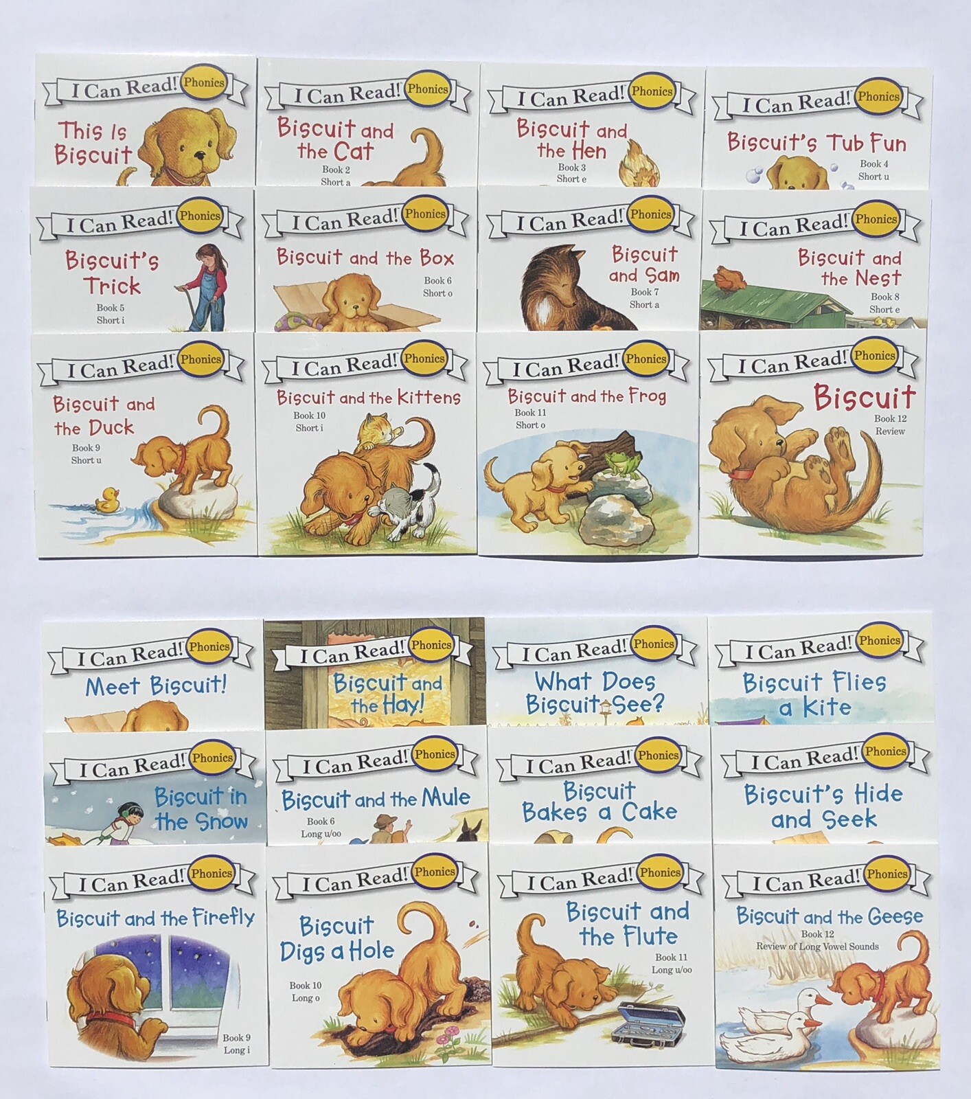 Biscuit Phonics Children’s Books Beginning Readers Kindergarten 1st Grade Lot 24