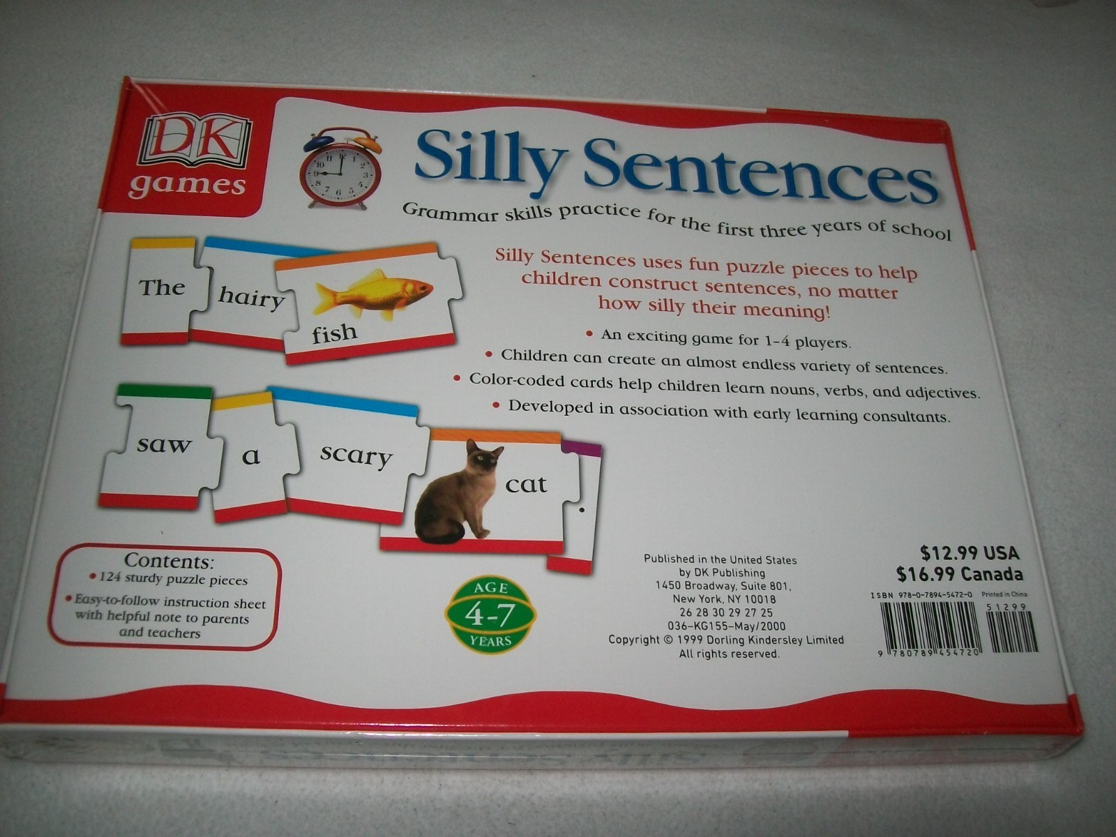 DK Toys & Games: Silly Sentences Game Sealed New!!