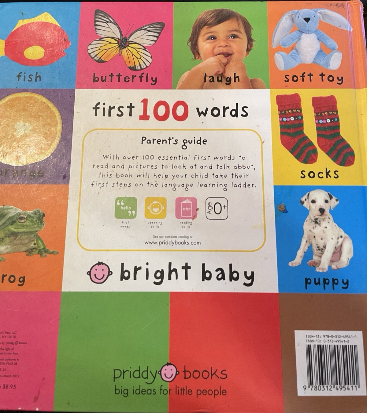 First 100 Words (Bright Baby) by Priddy, Roger Board Book