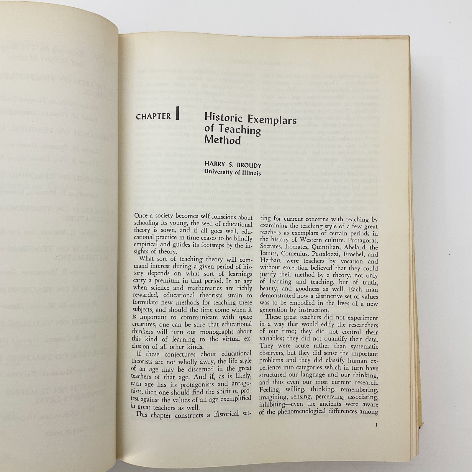 Handbook of Research on Teaching Pedagogy Studies Hardcover Book NL Gage 1971