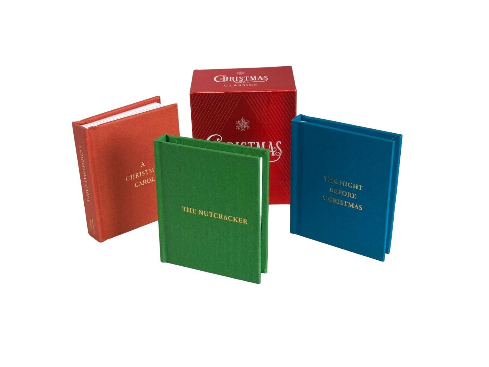 new mini books Christmas Classics box set Nutcraker Night Before Christmas Carol