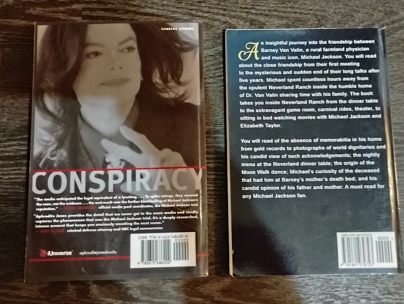 Michael Jackson Conspiracy: New Edit. by Jones, Aphrodite Neverland Private Conv