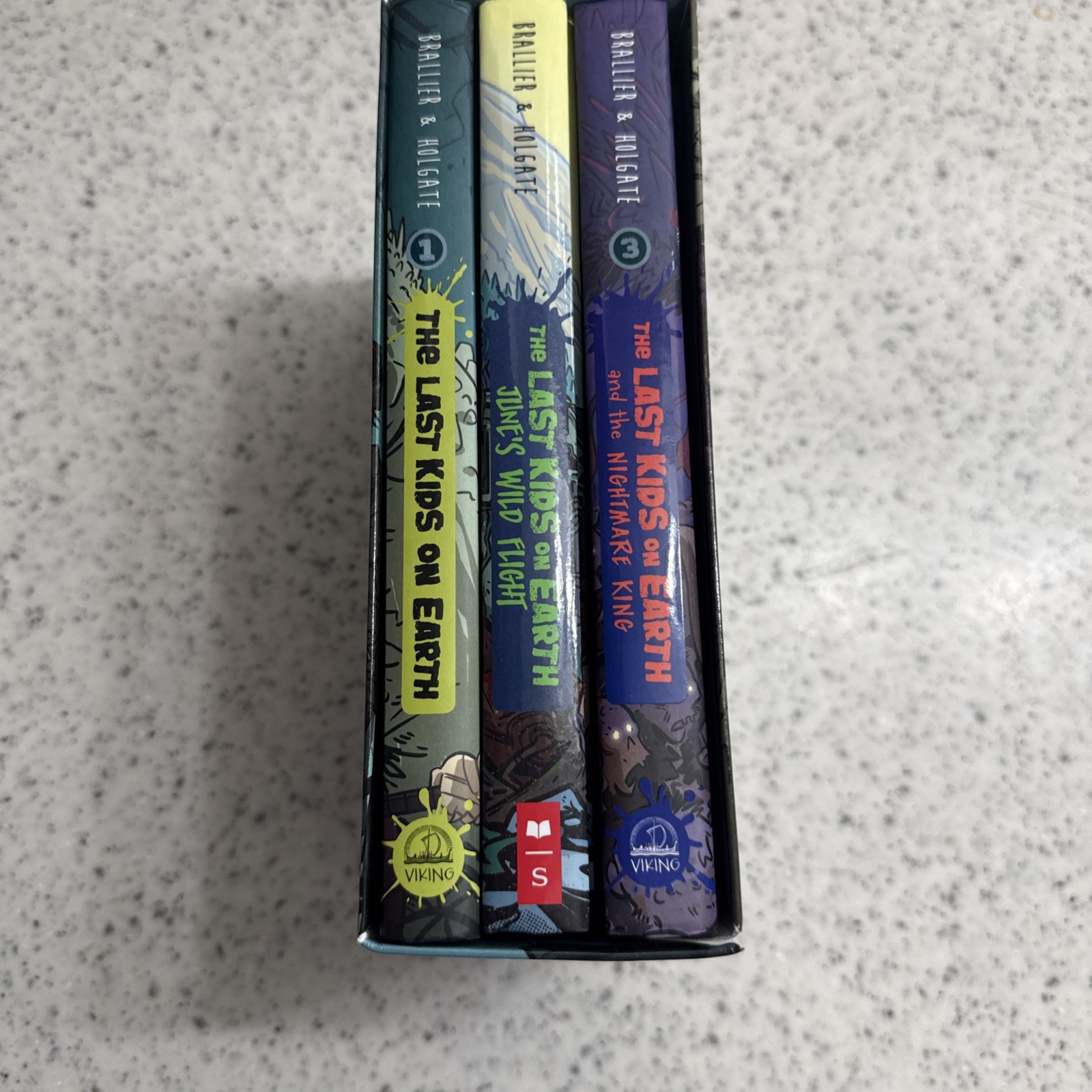 Last Kids on Earth: The Monster Box Books 1-3 Max Brallier ! FREE SHIPPING!