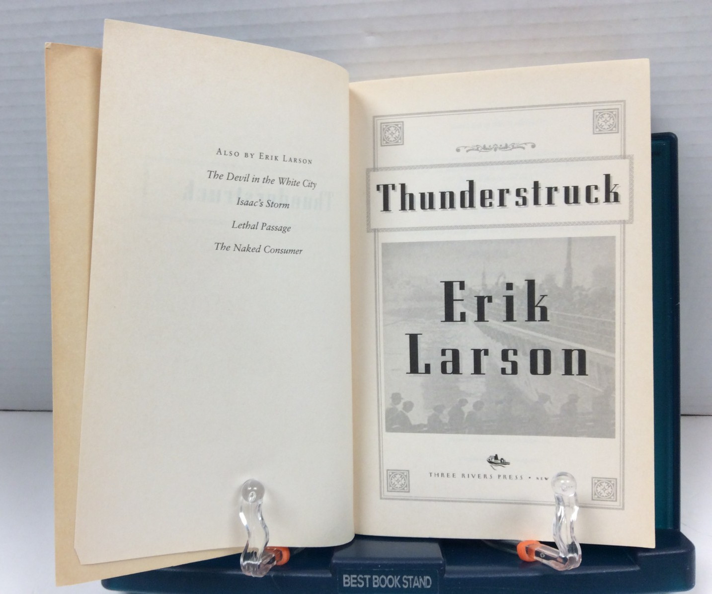 ERIK LARSON – LOT OF 4 TRADE PBs Including Thunderstruck, Garden of Beasts