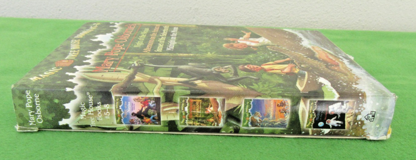 MAGIC TREE HOUSE BOX SET BOOKS #5-8 BY MARY POPE OSBORNE – TRADE PB; 2002