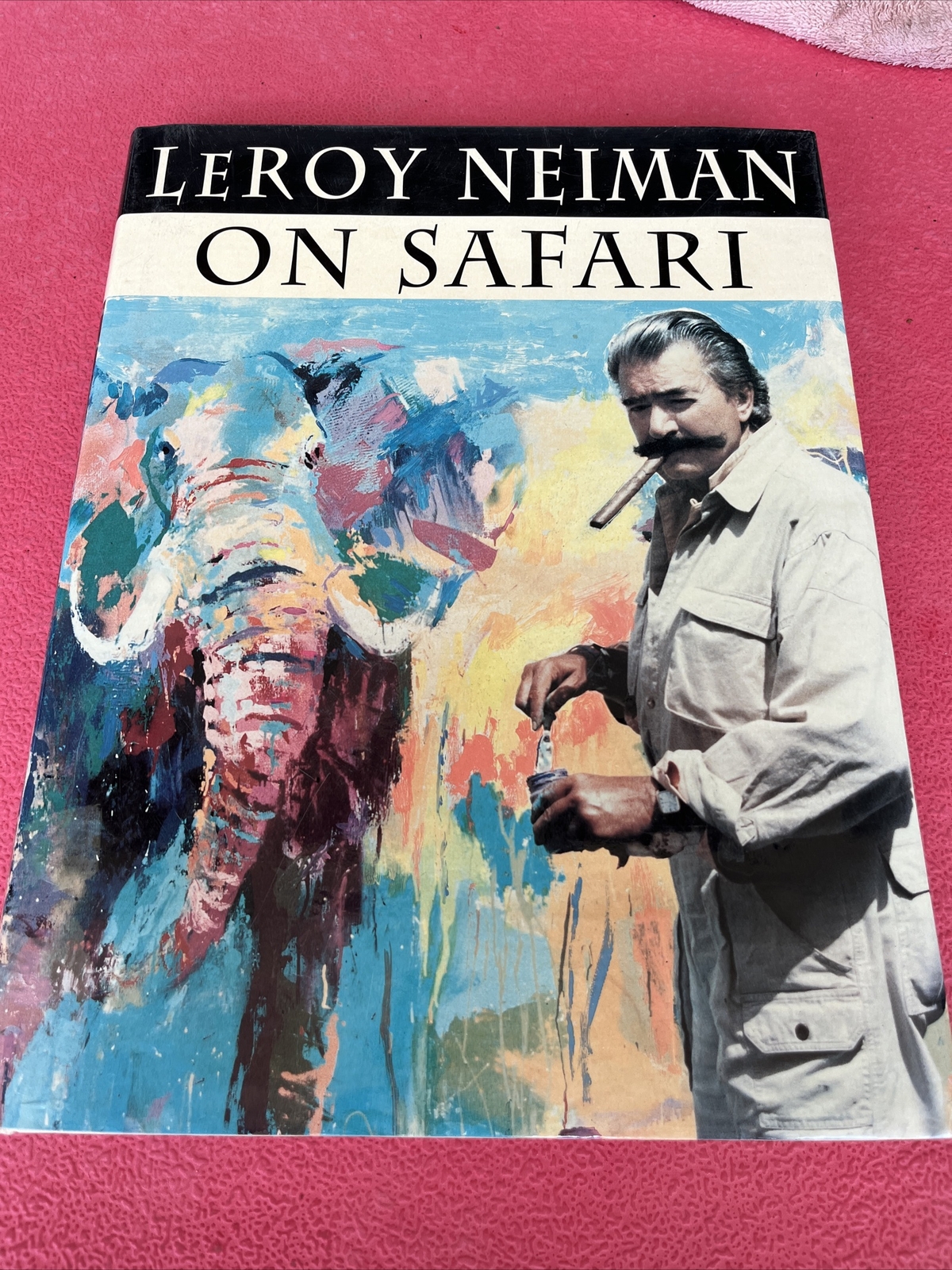 Leroy Neiman on Safari (Signed) My Great Hunting Friends Leroy Neiman, HCDJ 1997