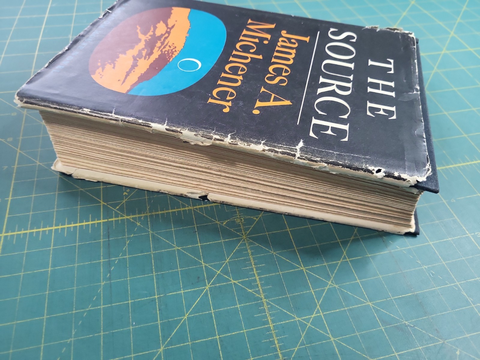 “The Source” by James A. Michener (1965, HC w/ Dust Jacket)