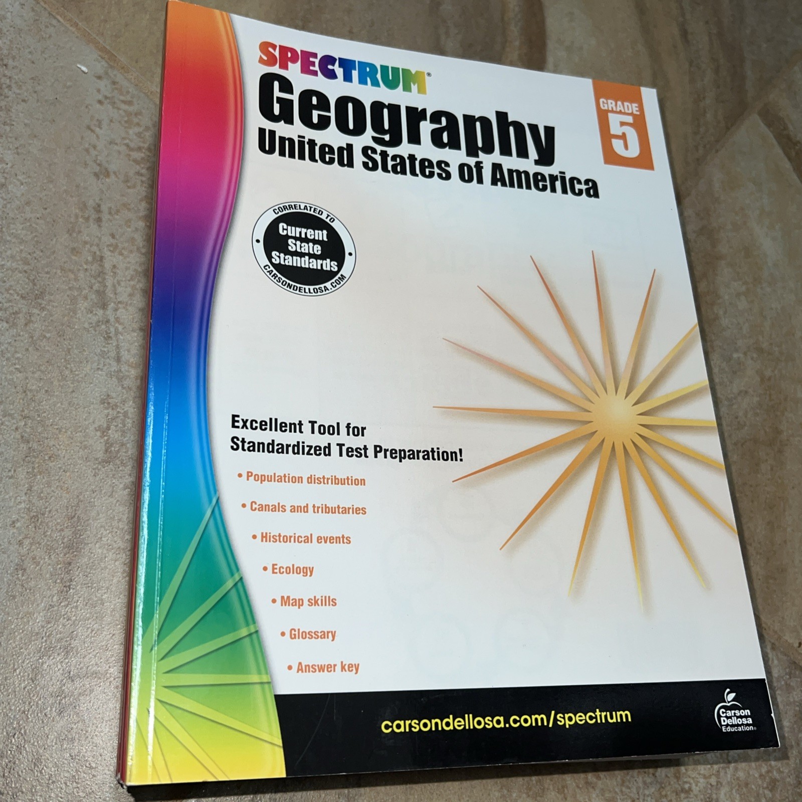 Spectrum Spectrum Geography, Grade 5 (Paperback)