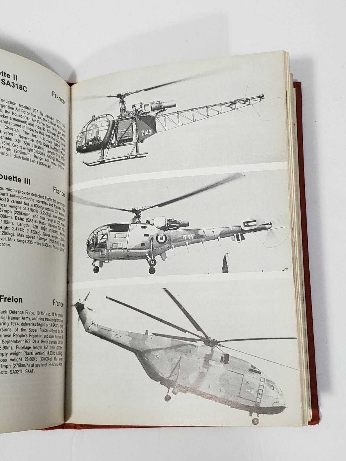 Military Aircraft of the World Hardcover John Taylor & Swanborough 1979 Book