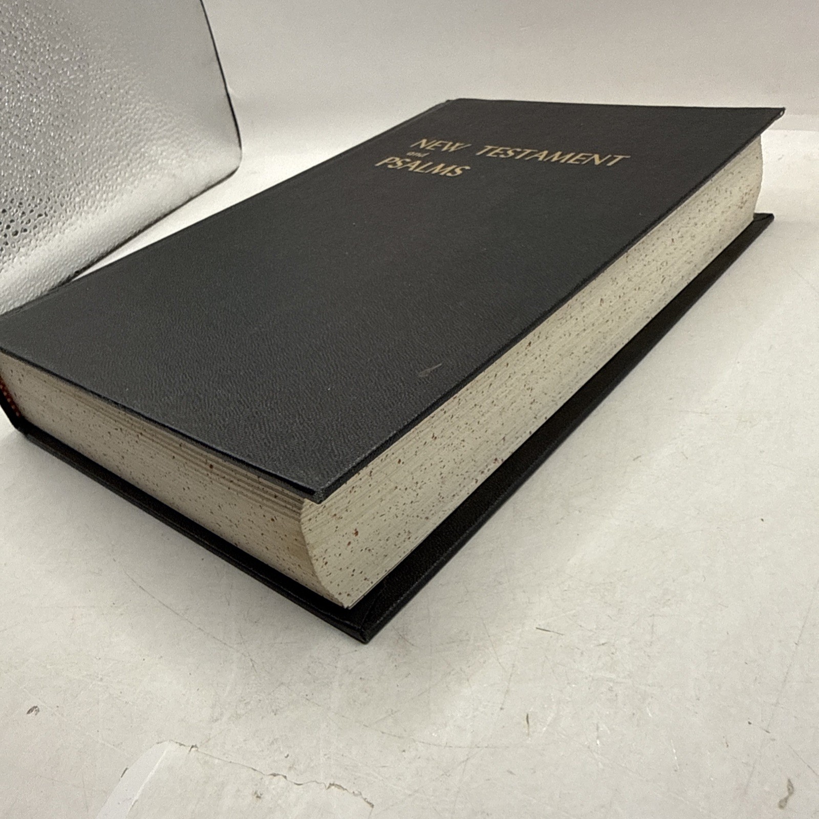 New Testament Psalms KJV Giant Print Hardcover American Bible Society Bible 1980