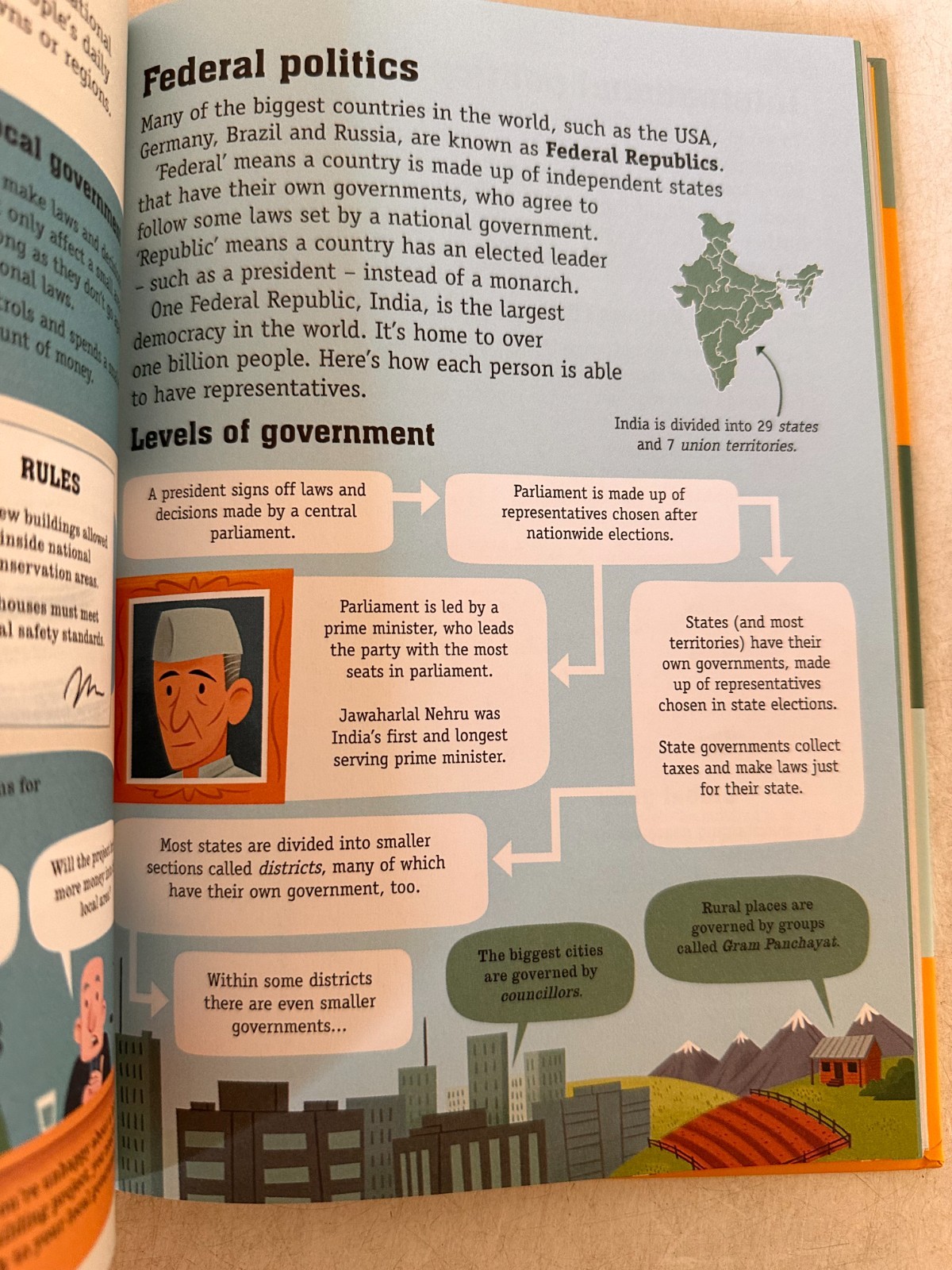 Politics for Beginners By Alex Frith, Rosie Hore Hardcover