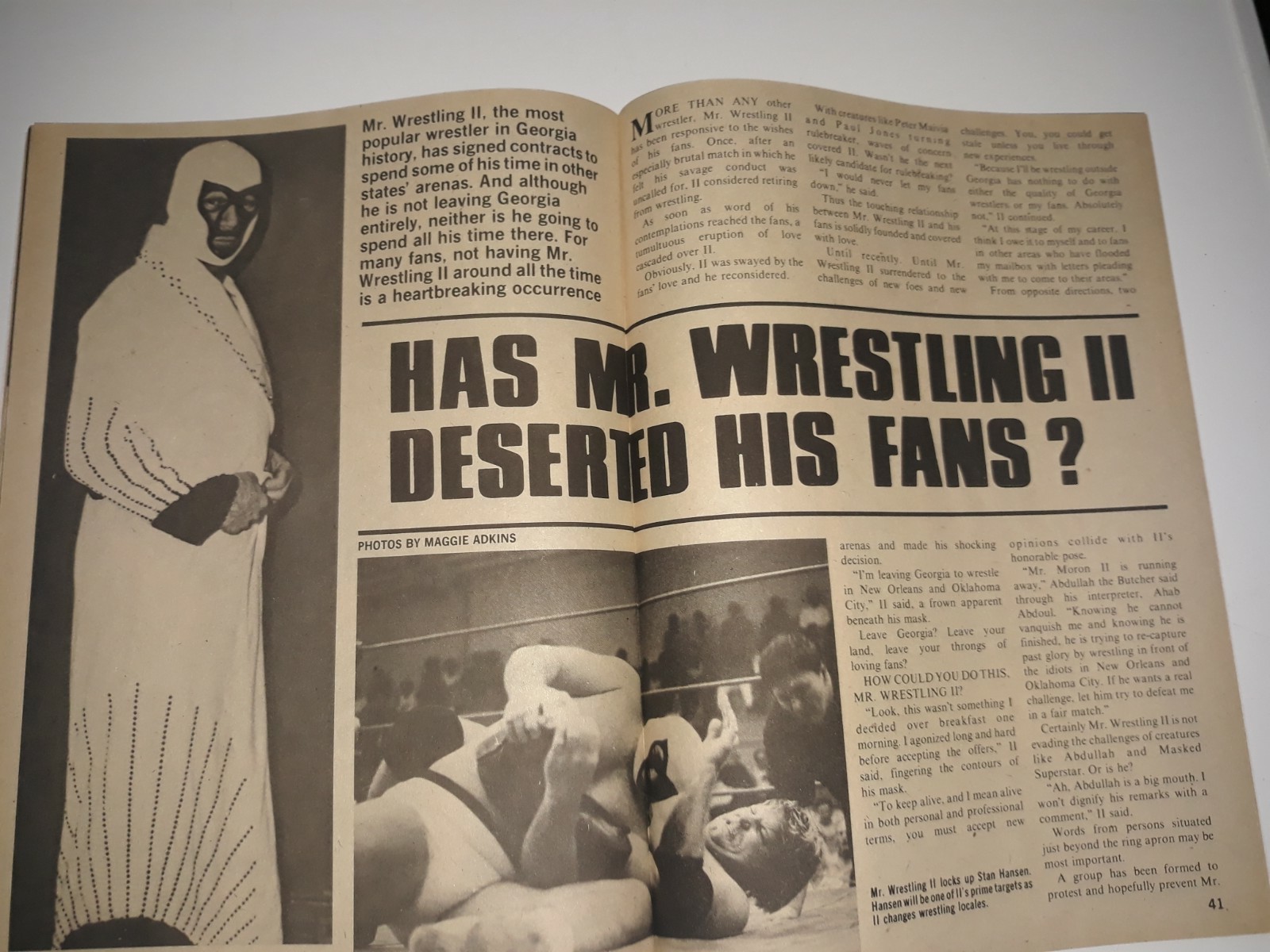 Inside Wrestling Magazine May 1979 Ricky Steamboat Dusty Rhodes Bob Backlund