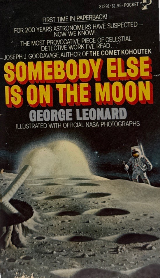 Somebody Else Is On The Moon by George Leonard – Vtg 1977 Pocket Paperback –