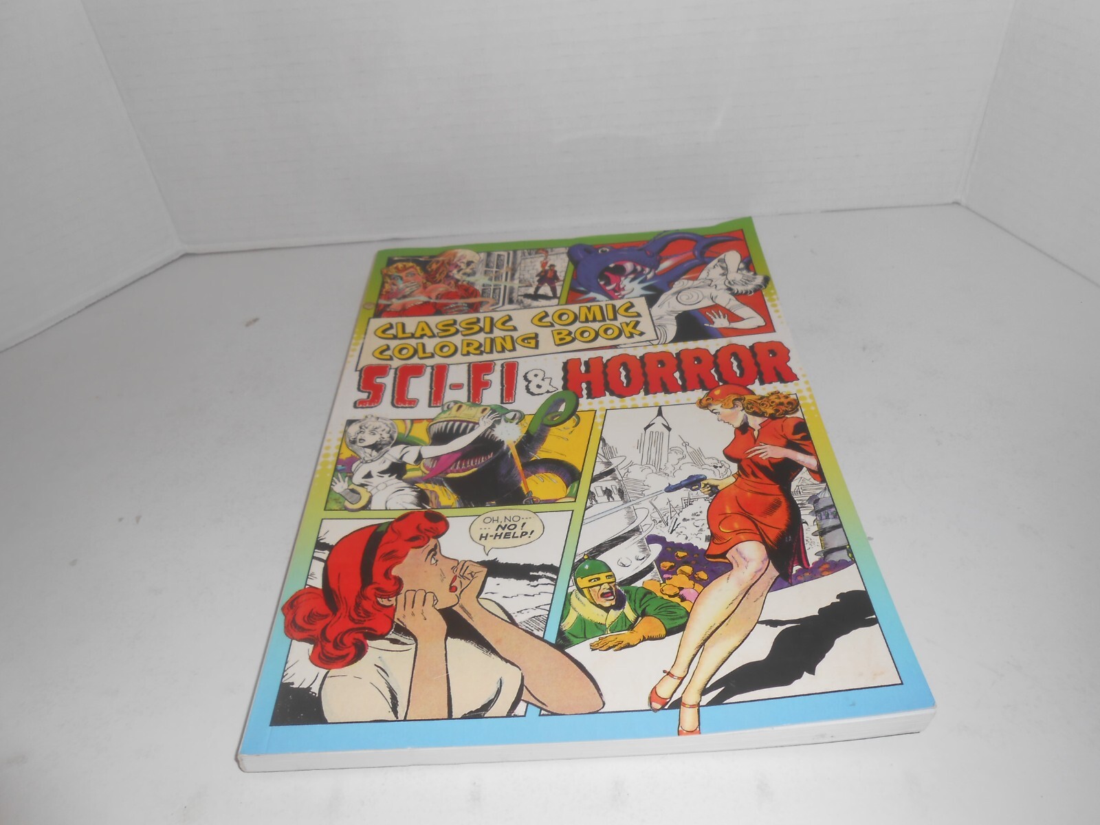 Classic comic coloring book sci-fi &Horror