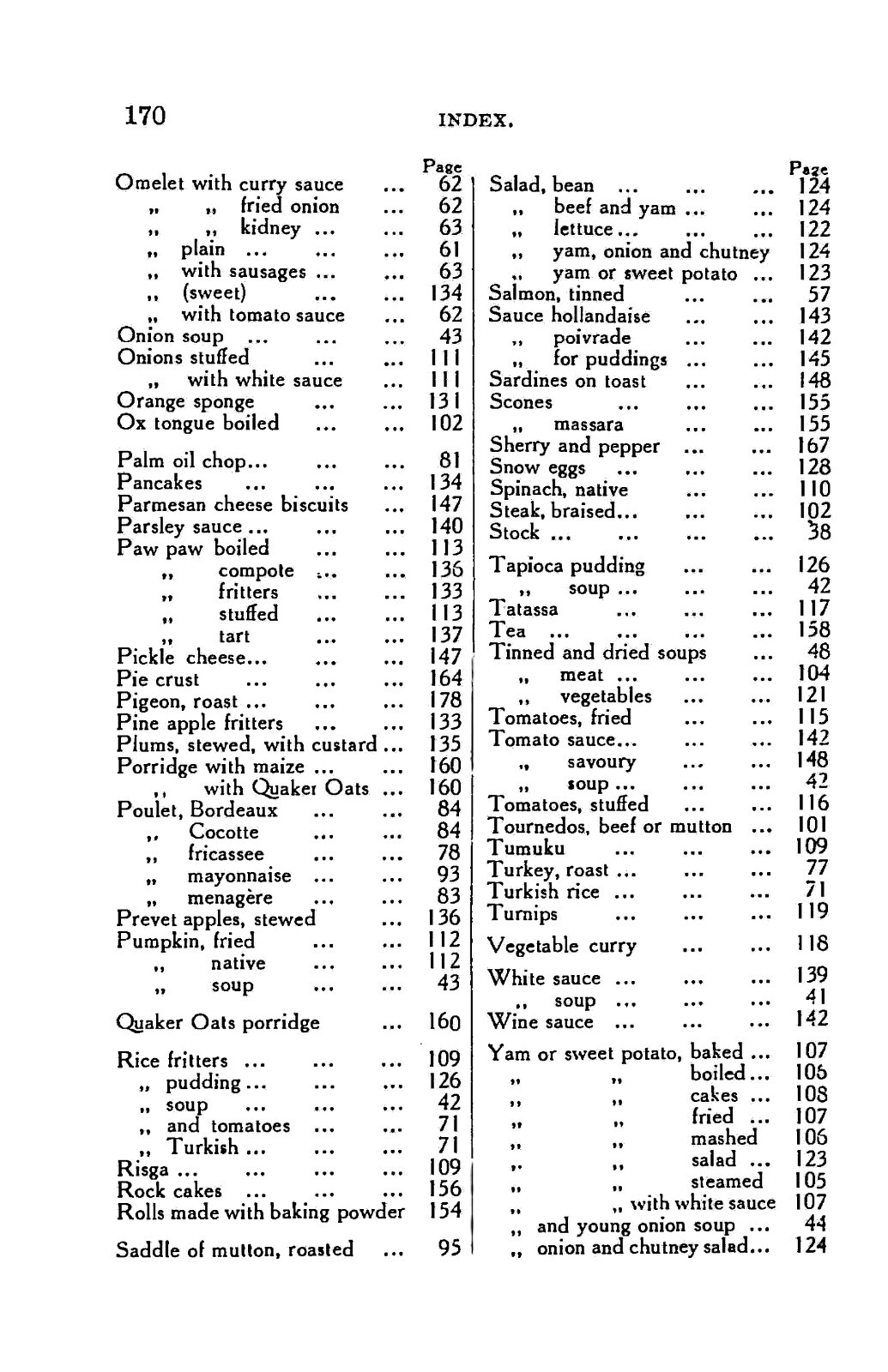 1910 Practical West African Cookery Vintage Cook Book 170 Pages