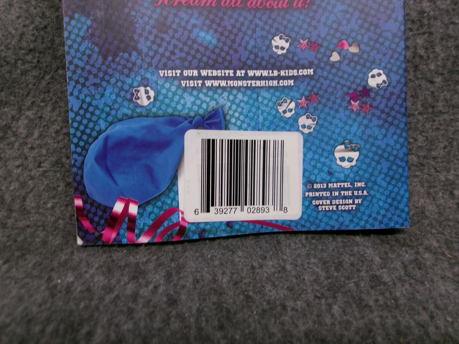 Monster High Pretty Scary Parties Activity Journal for Ghouls Paperback 2013