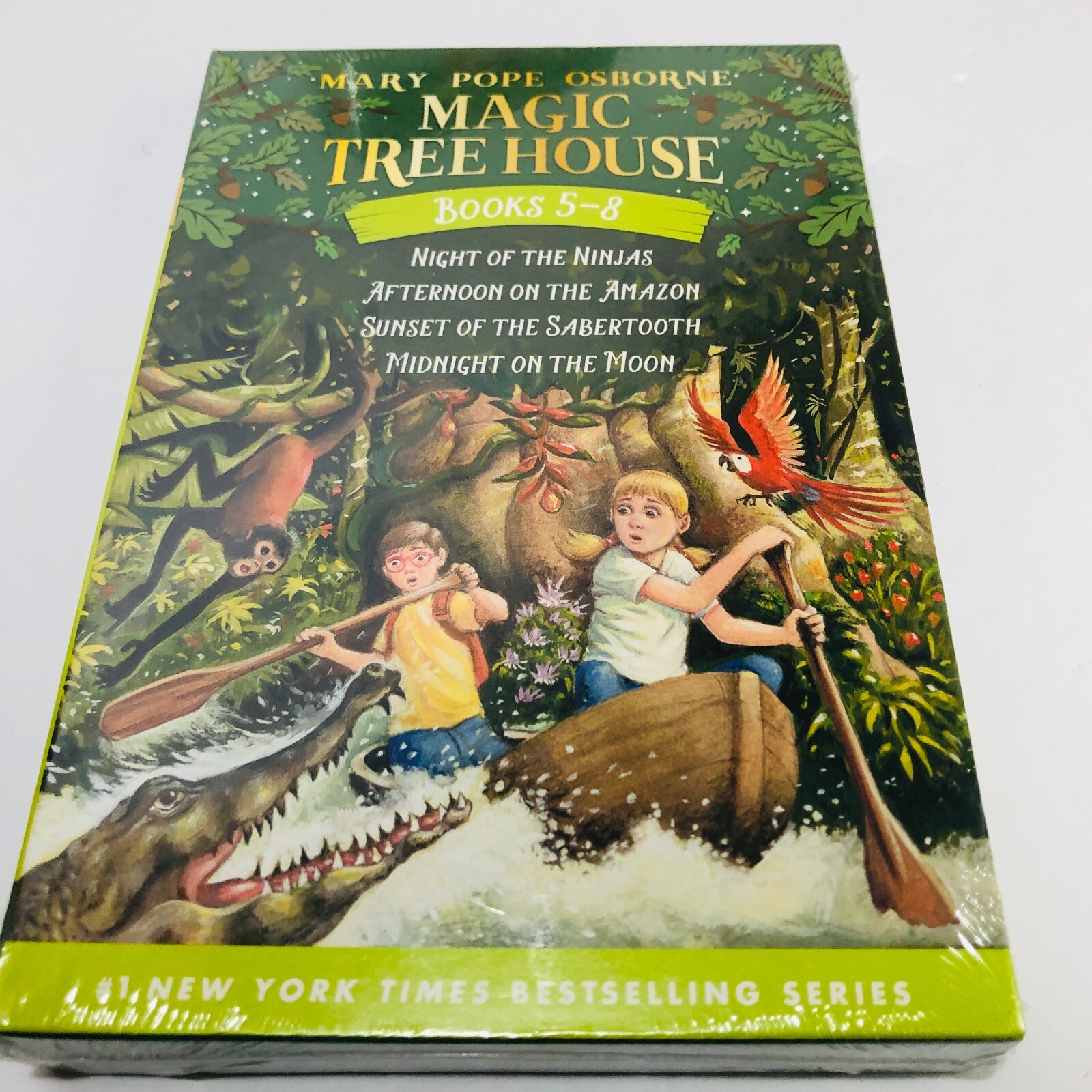 MAGIC TREE HOUSE SER: Two Boxed Sets (Books 1-8) by Mary Pope Osborne NEW IN PKG