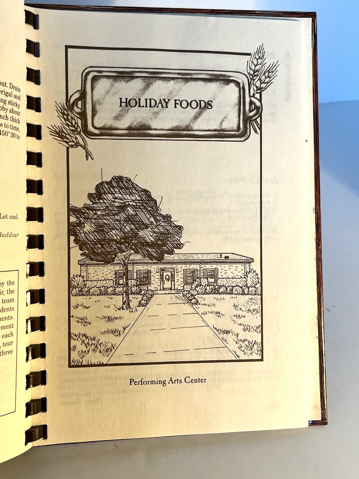 Yesterday, Today and Tomorrow Vintage Cookbook 1979 10th Printing Baddour Center