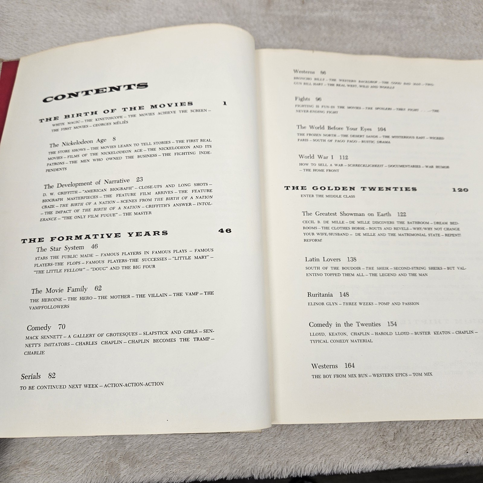 The Movies Revised Edition B&W Illustrated Movie History 1970 Third Printing