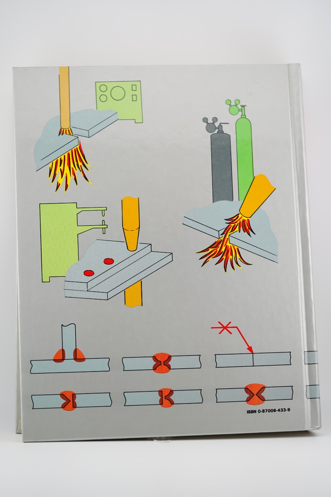 Modern Welding William A. Bowditch Vtg Hardcover Book Goodheart FREE SHIPPING