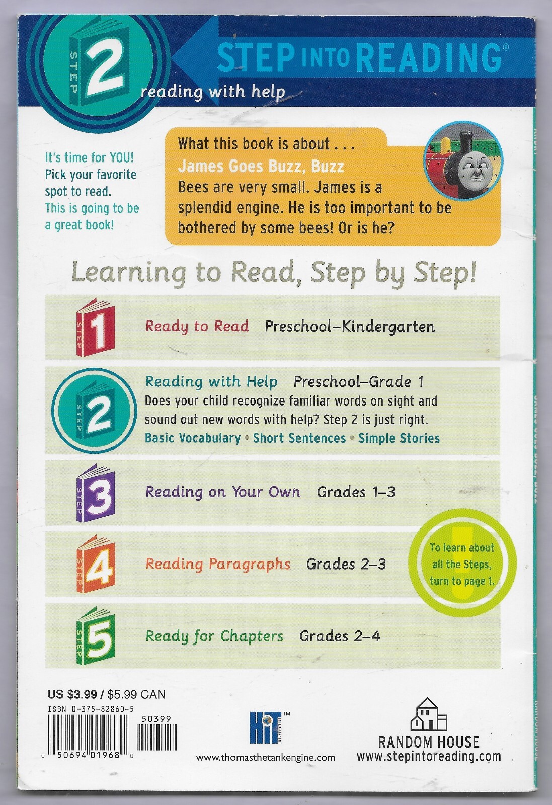 Step into Reading Ser.: James Goes Buzz, Buzz by Shana Corey (2004)